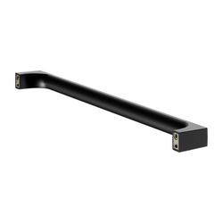 Keuco Edition 11 Badetuchhalter, 600mm, mit Befestigungsset, Schwarz-matt, 111013706... KEUCO-11101370600 4017214941339 (Abb. 1)