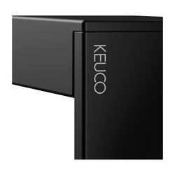 Keuco Edition 11 Gästehandtuchhalter, Montage senkrecht, verdeckte Befestigung, Schw... KEUCO-11170370000 4017214941483 (Abb. 1)