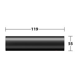Keuco Reva Toilettenpapier-Ersatzrollenhalter, 1 Rolle, Rollenbreite 120mm, Montage ... KEUCO-12863370000 4017214917815 (Abb. 1)