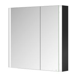Keuco Somaris Spiegelschrank Wandvorbau 2-türig asymmetrisch, mit Heizung und 1 Stec... KEUCO-14502372201 4017214974306 (Abb. 1)