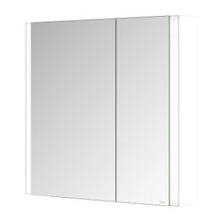 Keuco Somaris Spiegelschrank Wandvorbau 2-türig asymmetrisch, mit 1 Steckdose, 800x7... KEUCO-14502512200 4017214974399 (Abb. 1)