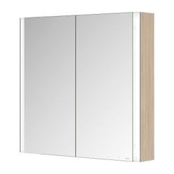 Keuco Somaris Spiegelschrank Wandvorbau 2-türig, mit Spiegelheizung und 1 Steckdose,... KEUCO-14502852101 4017214974245 (Abb. 1)