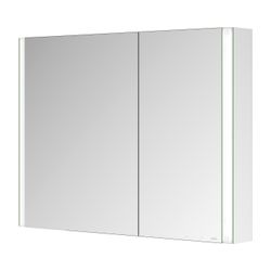 Keuco Somaris Spiegelschrank Wandvorbau 2-türig asymmetrisch, mit Heizung und 1 Stec... KEUCO-14503002201 4017214974504 (Abb. 1)