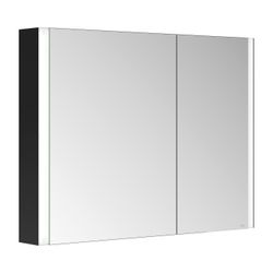 Keuco Somaris Spiegelschrank Wandvorbau 2-türig asymmetrisch, mit 1 Steckdose, 1000x... KEUCO-14503372200 4017214974474 (Abb. 1)