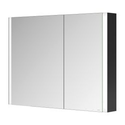 Keuco Somaris Spiegelschrank Wandvorbau 2-türig asymmetrisch, mit Heizung und 1 Stec... KEUCO-14503372201 4017214974467 (Abb. 1)