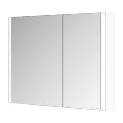 Keuco Somaris Spiegelschrank Wandvorbau 2-türig asymmetrisch, mit Heizung und 1 Stec... KEUCO-14503512201 4017214974542 (Abb. 1)