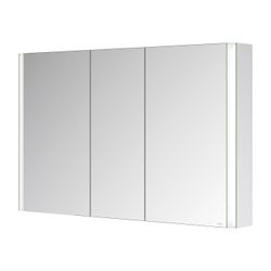 Keuco Somaris Spiegelschrank Wandvorbau 3-türig, mit Spiegelheizung und 2 Steckdosen... KEUCO-14504003101 4017214974603 (Abb. 1)