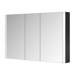 Keuco Somaris Spiegelschrank Wandvorbau 3-türig, mit 2 Steckdosen, 1200x710x128mm, S... KEUCO-14504373100 4017214974597 (Abb. 1)