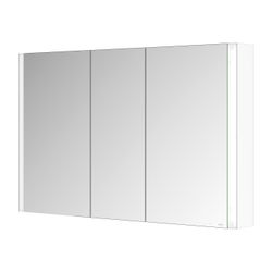 Keuco Somaris Spiegelschrank Wandvorbau 3-türig, mit 2 Steckdosen, 1200x710x128mm, W... KEUCO-14504513100 4017214974634 (Abb. 1)