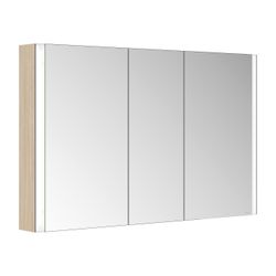 Keuco Somaris Spiegelschrank Wandvorbau 3-türig, mit Spiegelheizung und 2 Steckdosen... KEUCO-14504853101 4017214974566 (Abb. 1)