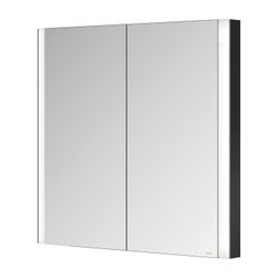 Keuco Somaris Spiegelschrank Wandeinbau 2-türig, mit 1 Steckdose, 800x710x115mm, Sch... KEUCO-14512372100 4017214974856 (Abb. 1)