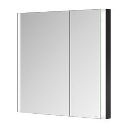 Keuco Somaris Spiegelschrank Wandeinbau 2-türig asymmetrisch, mit Heizung und 1 Stec... KEUCO-14512372201 4017214974863 (Abb. 1)