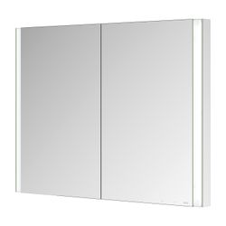 Keuco Somaris Spiegelschrank Wandeinbau 2-türig, mit Spiegelheizung und 1 Steckdose,... KEUCO-14513002101 4017214975044 (Abb. 1)