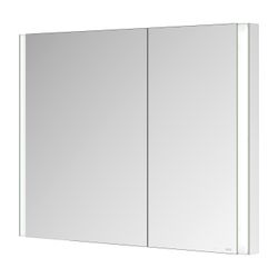 Keuco Somaris Spiegelschrank Wandeinbau 2-türig asymmetrisch, breite Tür links, mit ... KEUCO-14513002200 4017214975075 (Abb. 1)