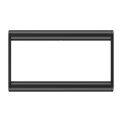Keuco Plan Handtuchring, schwenkbar, mit Befestigungsset, Schwarz-matt, 14921370000... KEUCO-14921370000 4017214965595 (Abb. 1)