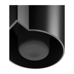 KEUCO WC-Bürstengarnitur Plan 14972, kpl. m. Kunststoff-Einsatz, schwarz... KEUCO-14972370200 4017214903603 (Abb. 1)