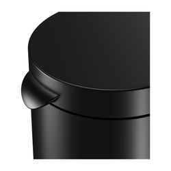 Keuco Plan Hygieneabfallsammler wandhängend mit Deckel und Fußpedal, 3L, Schwarz-mat... KEUCO-14977370000 4017214943425 (Abb. 1)
