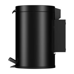 Keuco Plan Hygieneabfallsammler wandhängend mit Deckel und Fußpedal, 3L, Schwarz-mat... KEUCO-14977370000 4017214943425 (Abb. 1)