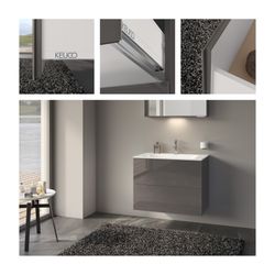 Keuco X-Line Waschtischunterschrank, 800x605x490mm, 2 Frontauszüge, Wandmontage oder... KEUCO-33163140000 4017214923342 (Abb. 1)