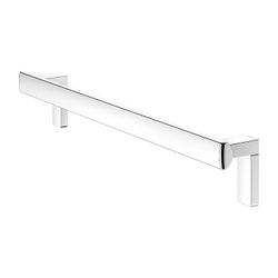 Keuco Axess Haltegriff 700mm, waagerechte Montage, mit 2x Befestigungsset 1, Verchro... KEUCO-35001010700 4017214902125 (Abb. 1)