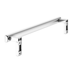 Keuco Axess Haltegriff 700mm, waagerechte Montage, mit 2x Befestigungsset 1, Silber ... KEUCO-35001170700 4017214902194 (Abb. 1)