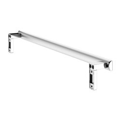 Keuco Axess Haltegriff 900mm, waagerechte Montage, mit 2x Befestigungsset 1, Silber ... KEUCO-35001170900 4017214902217 (Abb. 1)