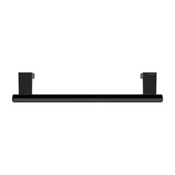 Keuco Axess Haltegriff 400mm, waagerechte Montage, mit 2x Befestigungsset 1, Schwarz... KEUCO-35001370400 4017214902231 (Abb. 1)