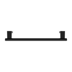 Keuco Axess Haltegriff 500mm, waagerechte Montage, mit 2x Befestigungsset 1, Schwarz... KEUCO-35001370500 4017214902248 (Abb. 1)