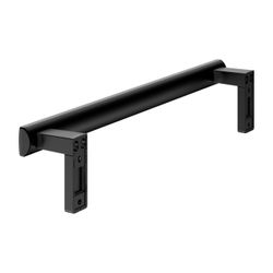 Keuco Axess Haltegriff 600mm, waagerechte Montage, mit 2x Befestigungsset 1, Schwarz... KEUCO-35001370600 4017214902255 (Abb. 1)