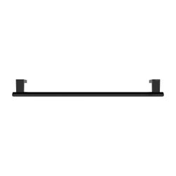 Keuco Axess Haltegriff 700mm, waagerechte Montage, mit 2x Befestigungsset 1, Schwarz... KEUCO-35001370700 4017214902262 (Abb. 1)