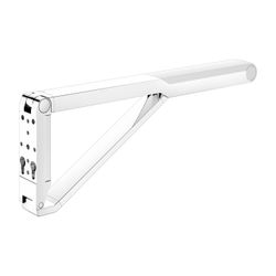 Keuco Axess Stützklappgriff WC, 700mm, Belastbarkeit 115kg, mit Absenkbremse, Auflag... KEUCO-35003010751 4017214904167 (Abb. 1)