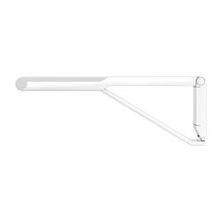 Keuco Axess Stützklappgriff WC, 700mm, Belastbarkeit 115kg, mit Absenkbremse, Auflag... KEUCO-35003010751 4017214904167 (Abb. 1)