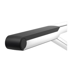Keuco Axess Stützklappgriff WC, 850mm, Belastbarkeit 115kg, mit Absenkbremse, Auflag... KEUCO-35003010837 4017214904204 (Abb. 1)