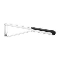 Keuco Axess Stützklappgriff WC, 850mm, Belastbarkeit 115kg, mit Absenkbremse, Auflag... KEUCO-35003010837 4017214904204 (Abb. 1)