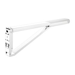 Keuco Axess Stützklappgriff WC, 850mm, Belastbarkeit 115kg, mit Absenkbremse, Auflag... KEUCO-35003010851 4017214904211 (Abb. 1)
