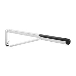 Keuco Axess Stützklappgriff WC, 850mm, Belastbarkeit 115kg, mit Absenkbremse, Auflag... KEUCO-35003170837 4017214904228 (Abb. 1)