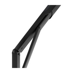 Keuco Axess Stützklappgriff WC, 850mm, Belastbarkeit 115kg, mit Absenkbremse, Auflag... KEUCO-35003370837 4017214904242 (Abb. 1)