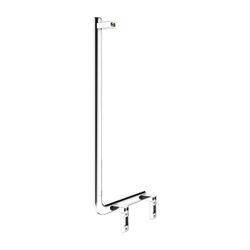 Keuco Axess Winkelgriff 90 Grad rechts, 400/800mm, mit 2x Befestigungsset 1, Verchro... KEUCO-35006010801 4017214902309 (Abb. 1)