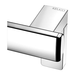 Keuco Axess Winkelgriff 90 Grad links, 400/800mm, mit 2x Befestigungsset 1, Verchrom... KEUCO-35006010802 4017214902316 (Abb. 1)
