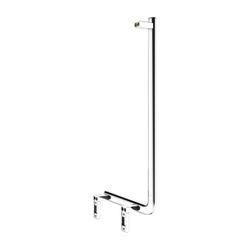 Keuco Axess Winkelgriff 90 Grad links, 400/800mm, mit 2x Befestigungsset 1, Verchrom... KEUCO-35006010802 4017214902316 (Abb. 1)