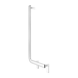 Keuco Axess Winkelgriff 90 Grad links, 400/800mm, mit 2x Befestigungsset 1, Verchrom... KEUCO-35006010802 4017214902316 (Abb. 1)