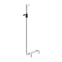 Keuco Axess Winkelgriff 90 Grad rechts mit Brauseschieber, 600/1300mm, mit 2x Befest... KEUCO-35006011301 4017214902361 (Abb. 1)