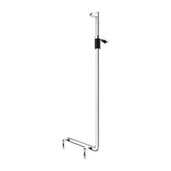 Keuco Axess Winkelgriff 90 Grad links mit Brauseschieber, 600/1300mm, mit 2x Befesti... KEUCO-35006011302 4017214902378 (Abb. 1)
