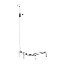 Keuco Axess Duschhandlauf mit Brausestange rechts, 550x531x1301mm, mit 3x Befestigun... KEUCO-35008016601 4017214902460 (Abb. 1)