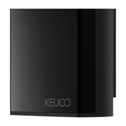Keuco Axess Brausehalter für Schläuche mit konischer Mutter, höhenverstellbar, Schwa... KEUCO-35010370100 4017214908462 (Abb. 1)