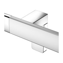 Keuco Axess Dusch- und Wannenhandlauf links, 800/600mm, mit 3x Befestigungsset 1, Si... KEUCO-35011178602 4017214902927 (Abb. 1)