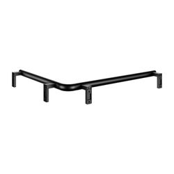 Keuco Axess Dusch- und Wannenhandlauf links, 800/600mm, mit 3x Befestigungsset 1, Sc... KEUCO-35011378602 4017214902941 (Abb. 1)