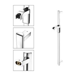 Keuco Axess Brausestange für Schläuche mit konischer Mutter, 900mm, mit Befestigungs... KEUCO-35012010900 4017214908400 (Abb. 1)