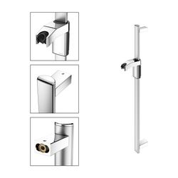 Keuco Axess Brausestange für Schläuche mit konischer Mutter, 800mm, mit Befestigungs... KEUCO-35012170800 4017214908387 (Abb. 1)