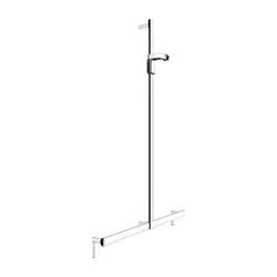 Keuco Axess Duschhandlauf mit Brausestange, 1000/1301mm, mit 2x Befestigungsset 1, V... KEUCO-35014011013 4017214902590 (Abb. 1)